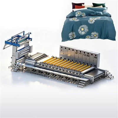 Home Textiles Rotary Screen Printing Equipment